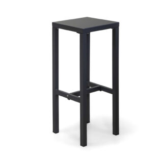 Sgabello bar metallo New Elma antracitecm30x30h75