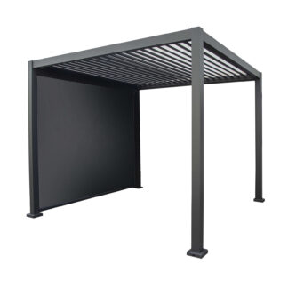 Tenda textilene Wyoming manuale antracite m2,816h2,335