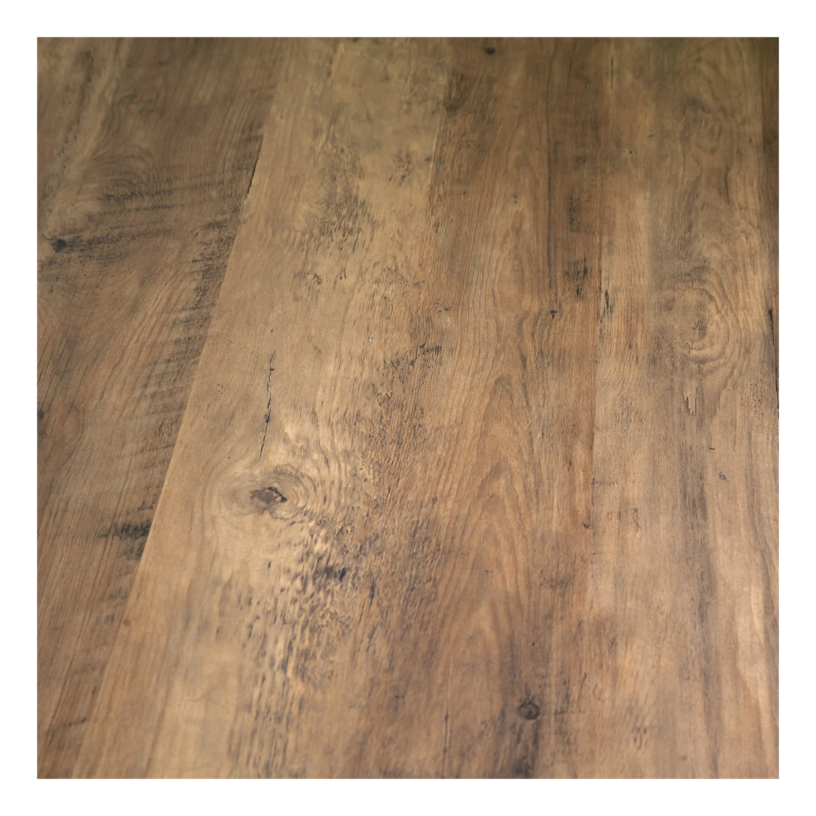 Tavolo metallo Canberra nero con top legno noce cm180x90h75 - immagine 9